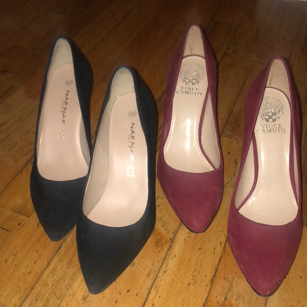 High heels (2 pairs)